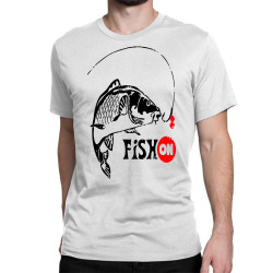 fishing fish on Classic T-shirt | Artistshot
