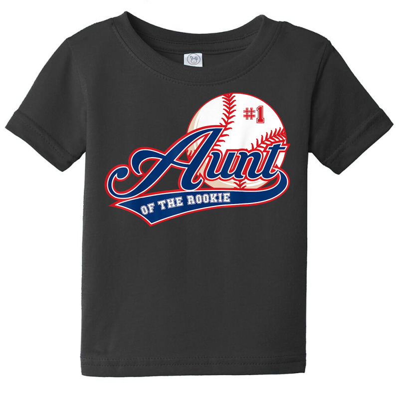 Custom Auntie Of The Rookie Tee Rookie Of The Year Baseball Auntie