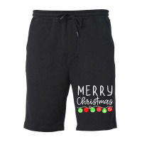 Festive Vintage Christmas Fleece Short | Artistshot