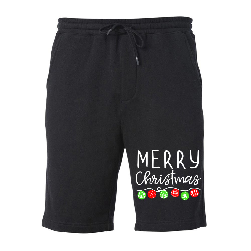 Festive Vintage Christmas Fleece Short | Artistshot