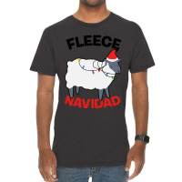 Fleece Navidad   Funny Christmas Sheep Vintage T-shirt | Artistshot