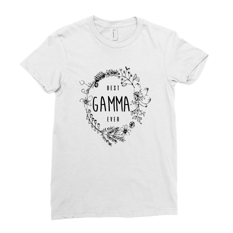 Best Gamma Ever Ladies Fitted T-Shirt by Chris Ceconello | Artistshot