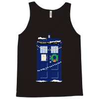 Doctor Who Police Box Christmas Tank Top | Artistshot