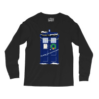 Doctor Who Police Box Christmas Long Sleeve Shirts | Artistshot