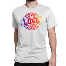 love rainbow Classic T-shirt | Artistshot