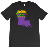 Mardi Gras Louisiana Mask T-shirt | Artistshot