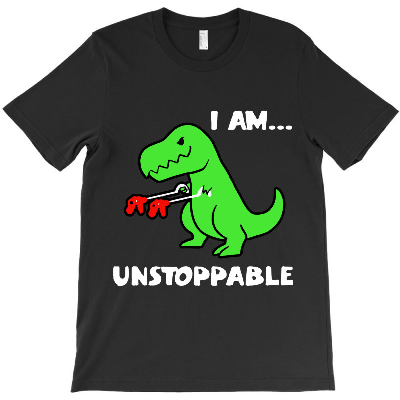 Dinosaur I Am Unstoppable Christmas T-shirt | Artistshot