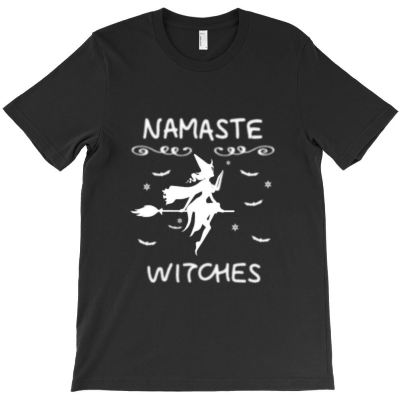 Namaste Witches Broom Gangsta Yoga Halloween Costume Women T Shirt Cop T-shirt | Artistshot