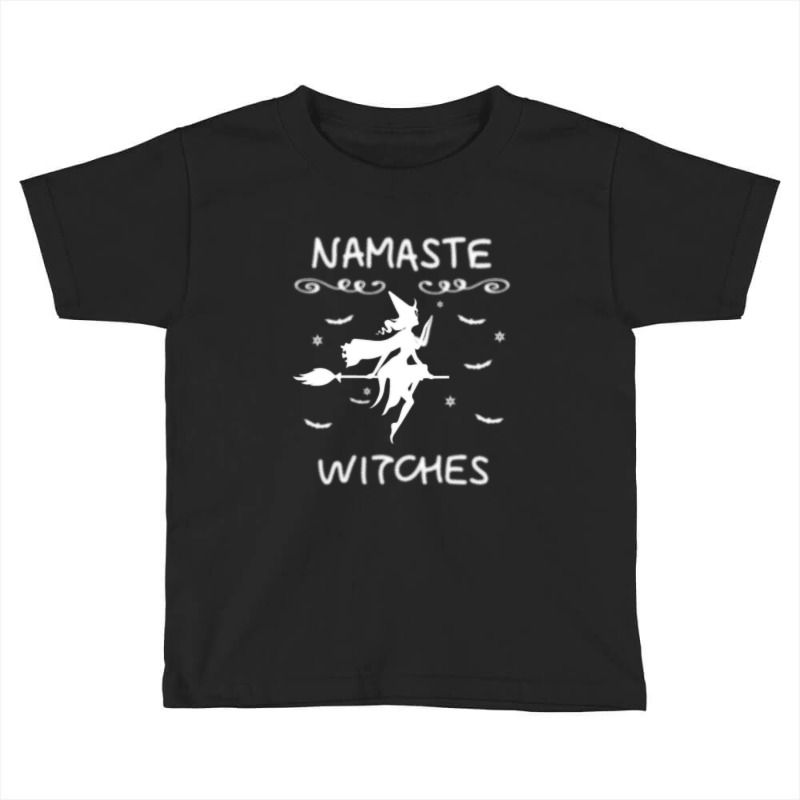 Namaste Witches Broom Gangsta Yoga Halloween Costume Women T Shirt Cop Toddler T-shirt | Artistshot