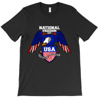 National Freedom Day For Dark T-shirt | Artistshot