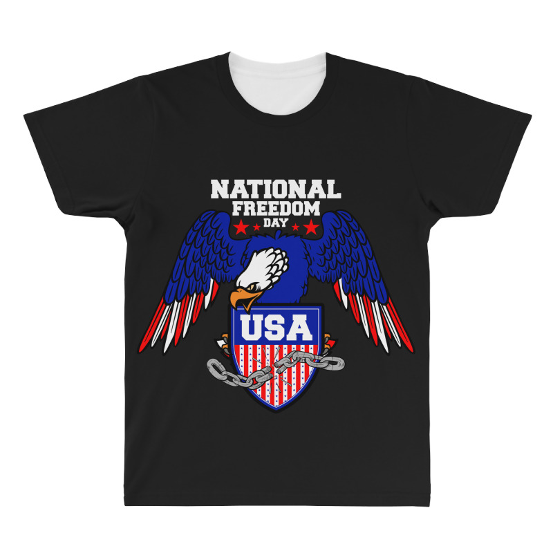 National Freedom Day For Dark All Over Men's T-shirt | Artistshot