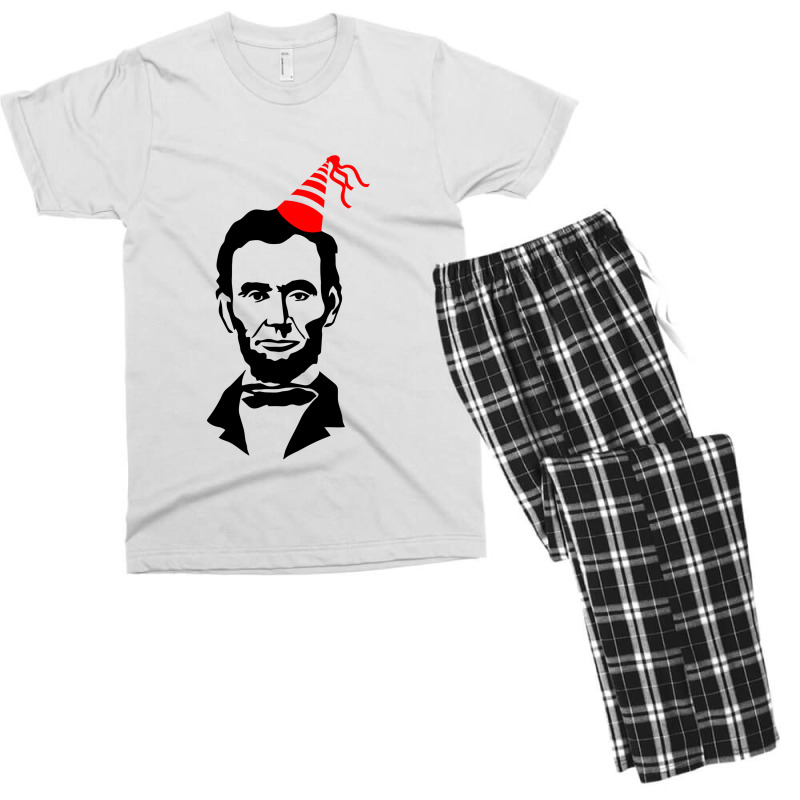 Lincoln's Birthday Men's T-shirt Pajama Set | Artistshot