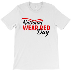national wear red day T-Shirt | Artistshot
