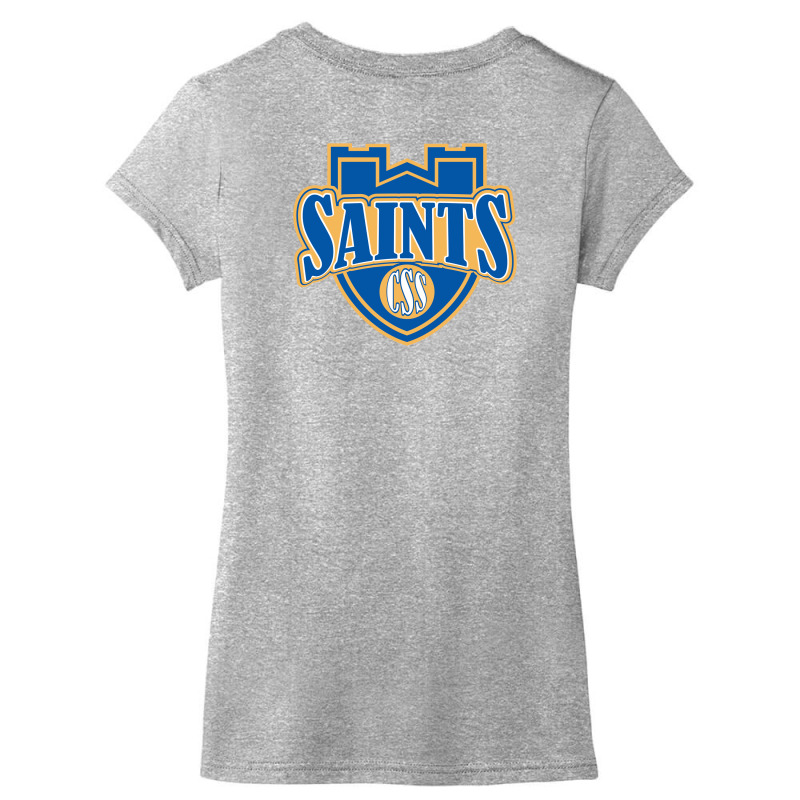 Womens Saints V-Neck Tee