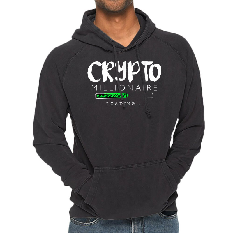 Crypto Millionaire Loading Illustration Graphic Designs T Shirt Vintage Hoodie by ruffelbzk | Artistshot