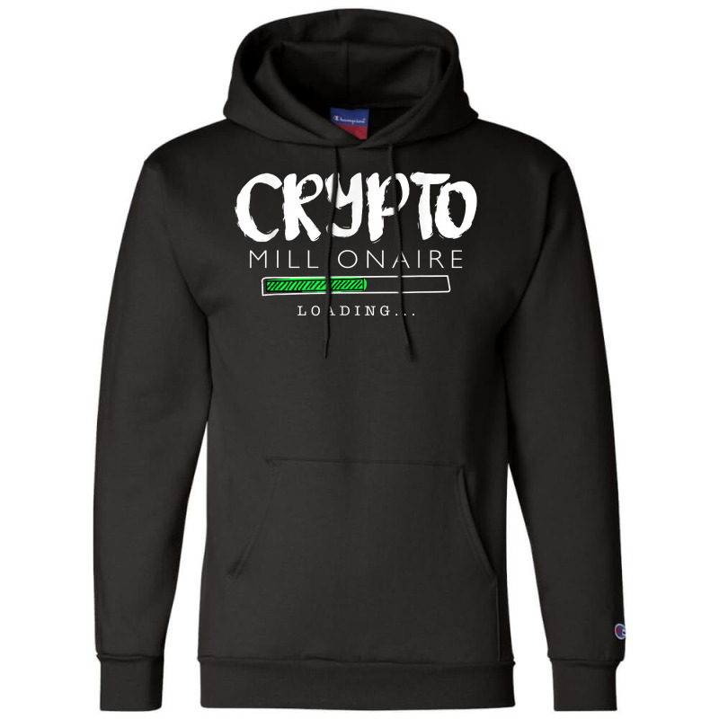 Crypto Millionaire Loading Illustration Graphic Designs T Shirt Champion Hoodie by ruffelbzk | Artistshot