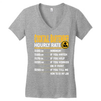 Funny Cocktail Bartender Bartending Mixologist Hourly Rate T Shirt Women's V-neck T-shirt | Artistshot