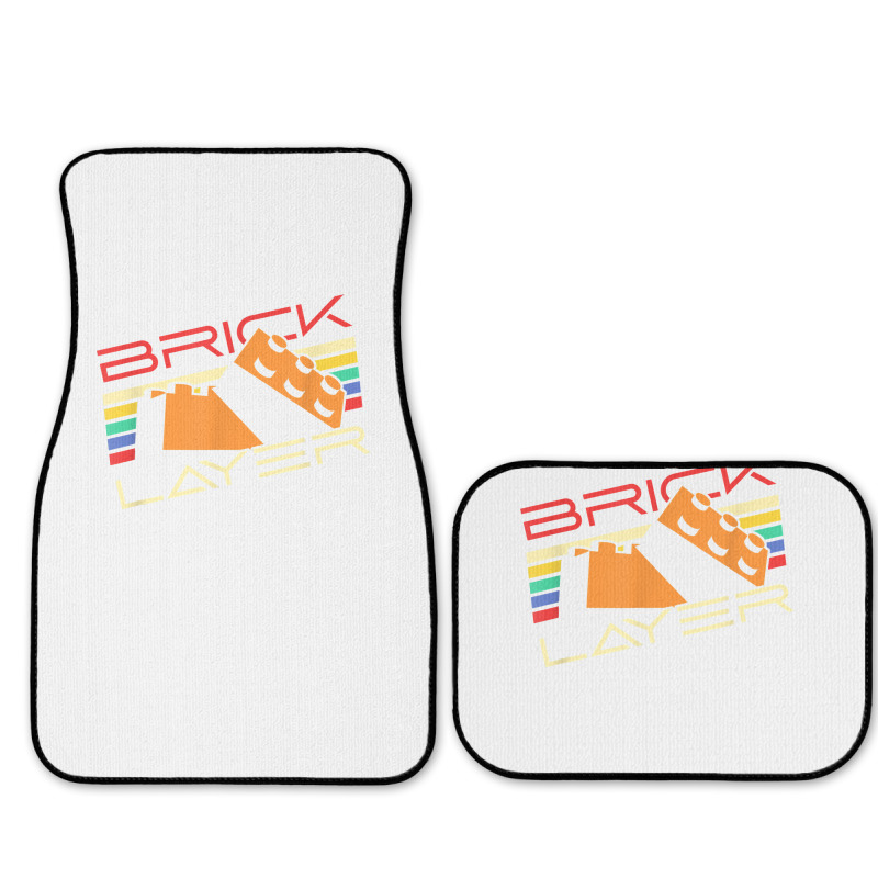 Brick Layer Master Builder Big Building Blocks Engineer Toy T Shirt Full Set Car Mats | Artistshot