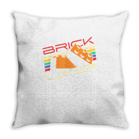 Brick Layer Master Builder Big Building Blocks Engineer Toy T Shirt Throw Pillow | Artistshot