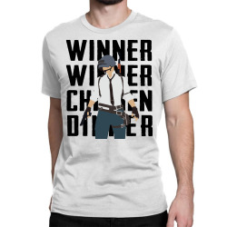 winner chicken dinner (black) Classic T-shirt | Artistshot