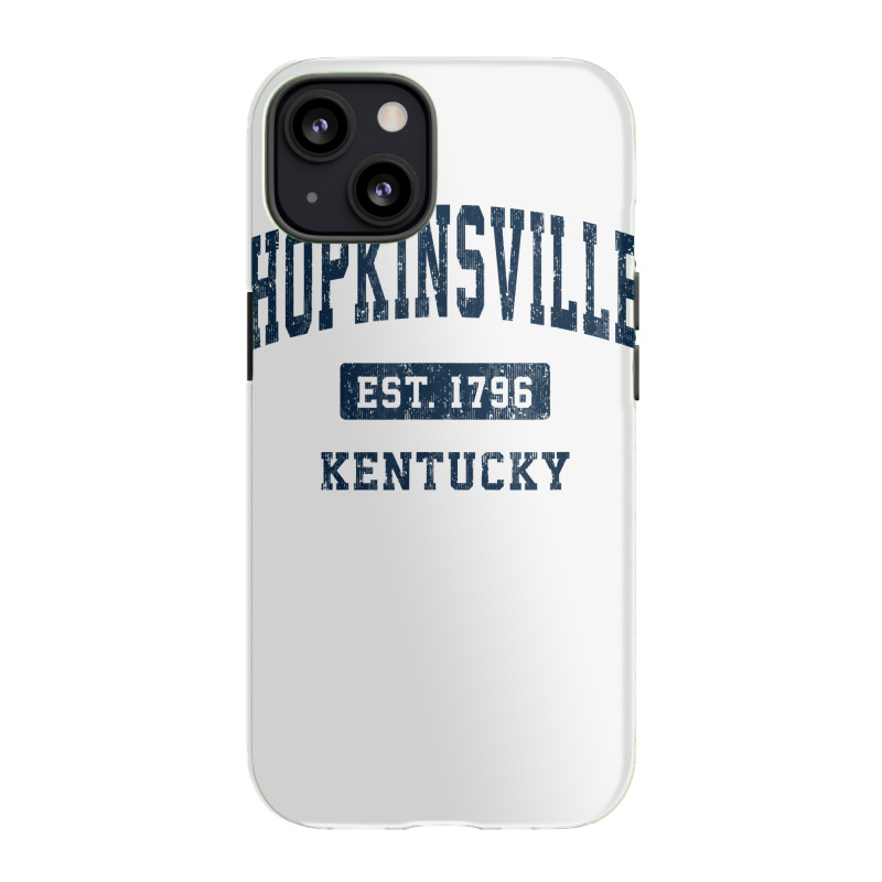 Hopkinsville Kentucky Ky Vintage Athletic Sports Design T Shirt Iphone 13 Case | Artistshot