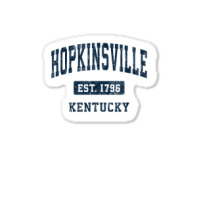 Hopkinsville Kentucky Ky Vintage Athletic Sports Design T Shirt Sticker | Artistshot