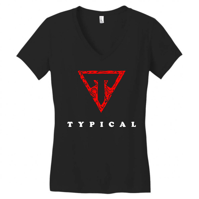 Typical Gamer Women's V-Neck T-Shirt by OMG Shirt | Artistshot