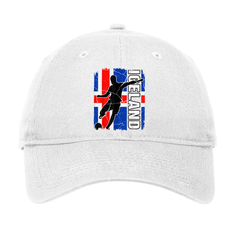 Iceland Soccer Team Icelandic Flag Jersey Football Fans T Shirt Adjustable Cap by graftmshindeatw | Artistshot