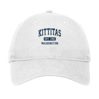 Kittitas Washington Wa Vintage Athletic Sports Design T Shirt Adjustable Cap | Artistshot