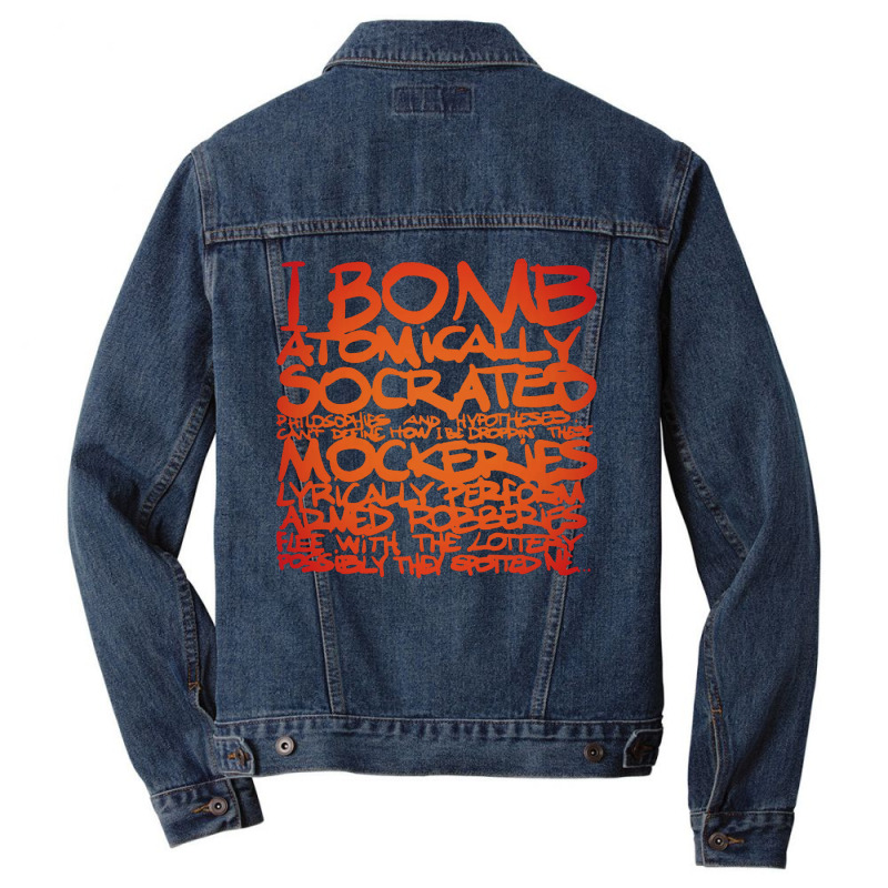 Atomically Socrates Men Denim Jacket | Artistshot