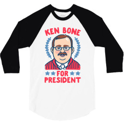 ken bone for president 3/4 Sleeve Shirt | Artistshot