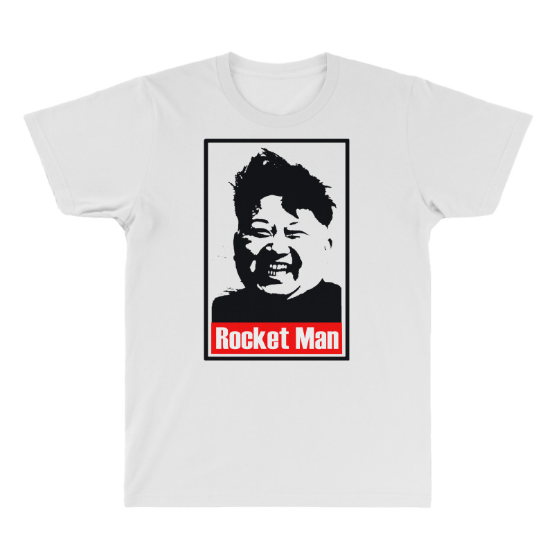 Kim Jong Un Parody Rocket Man All Over Men's T-shirt | Artistshot
