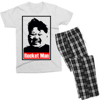 Kim Jong Un Parody Rocket Man Men's T-shirt Pajama Set | Artistshot