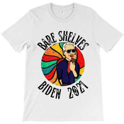 Bare Shelves Funny T-shirt Designed By Amelia Zack