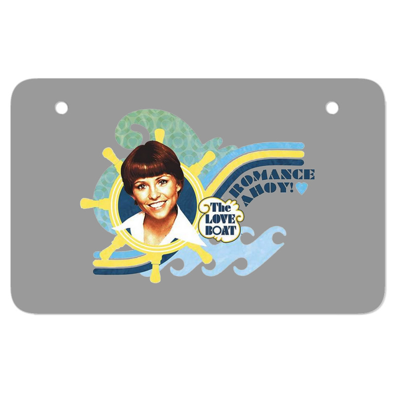 Romance Ahoy Atv License Plate | Artistshot