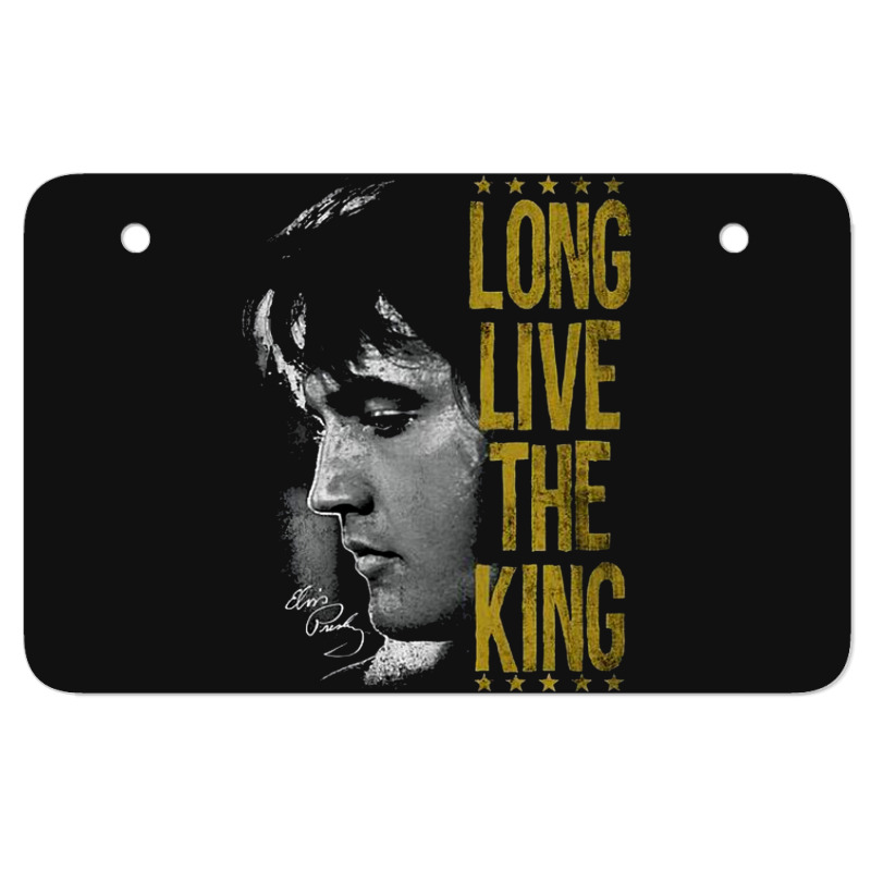 Long Live The King Atv License Plate | Artistshot