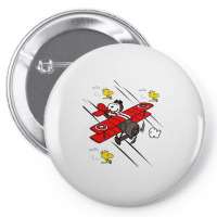 Happy Fly And Friend Pin-back Button | Artistshot