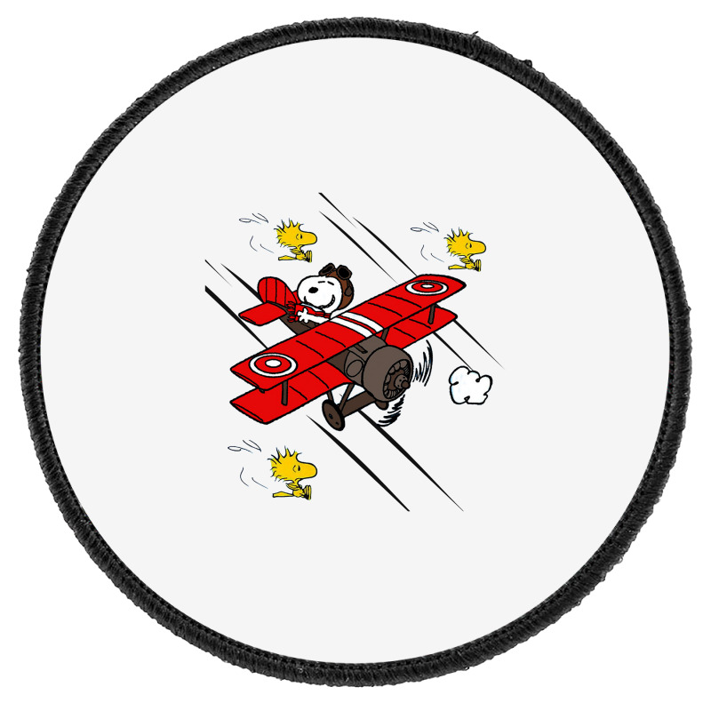 Happy Fly And Friend Round Patch | Artistshot