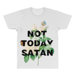 not today satan for light All Over Men's T-shirt | Artistshot
