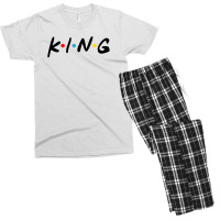 Friends Tv Show Parody King For Light Men's T-shirt Pajama Set | Artistshot