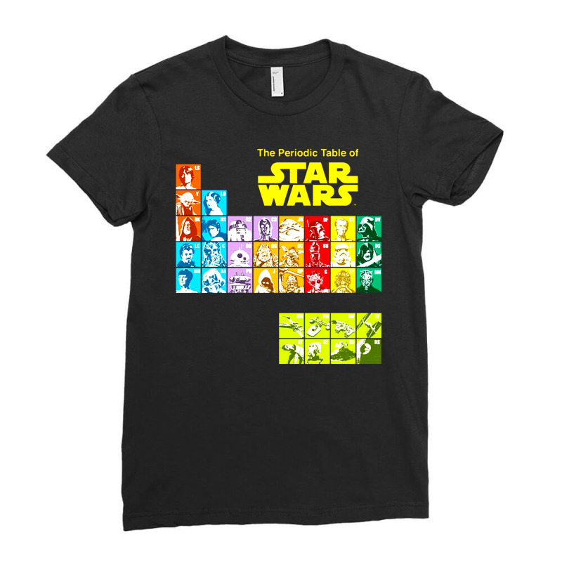 Periodic Table Ladies Fitted T-Shirt by Moberdellion | Artistshot