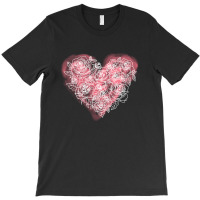 Heart Rose For Dark T-shirt | Artistshot