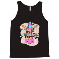 It's My Bachelor Party Unicorn Ring Marriage Relationship Premium T Sh Tank Top | Artistshot