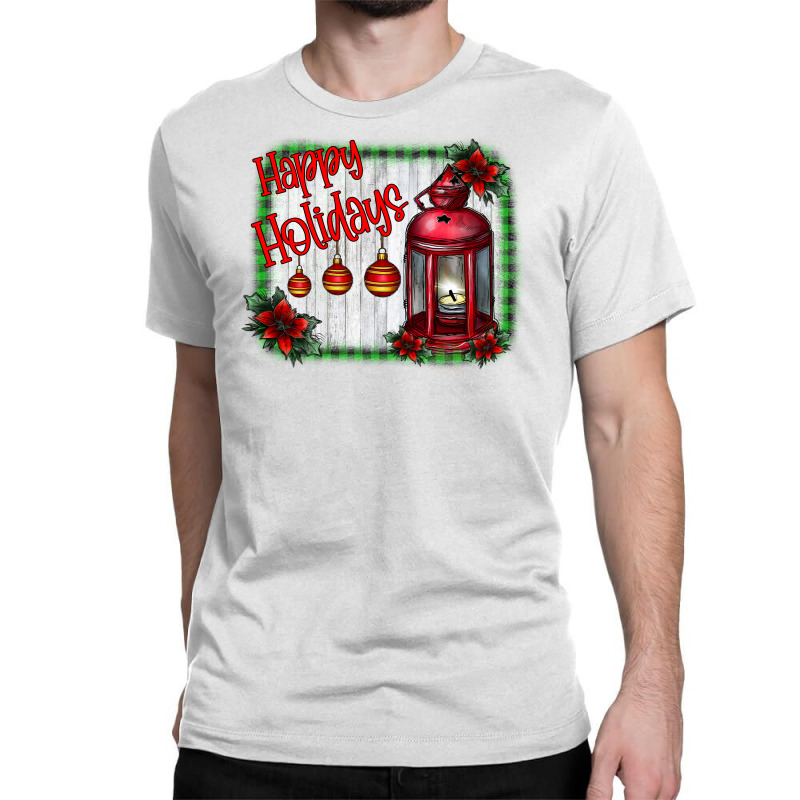 Happy Holidays Classic T-shirt | Artistshot