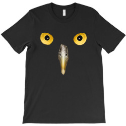 owl face T-Shirt | Artistshot