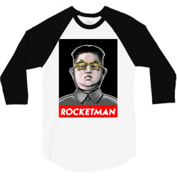 rocket man 3/4 Sleeve Shirt | Artistshot