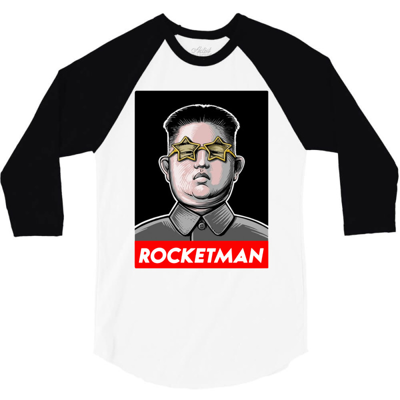 Rocket Man 3/4 Sleeve Shirt | Artistshot