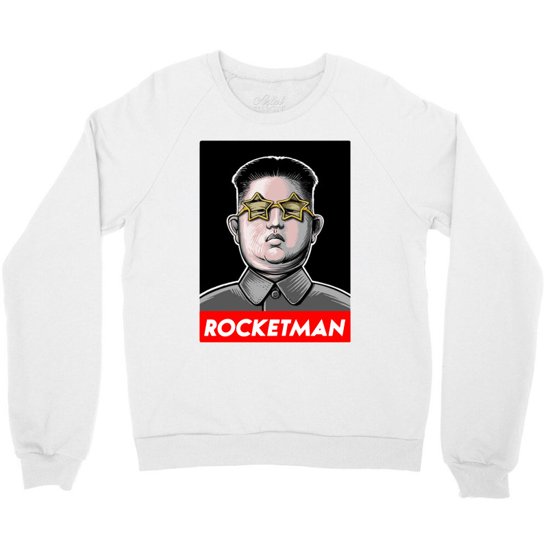Rocket Man Crewneck Sweatshirt | Artistshot