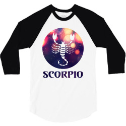 scorpio astrological sign 3/4 Sleeve Shirt | Artistshot