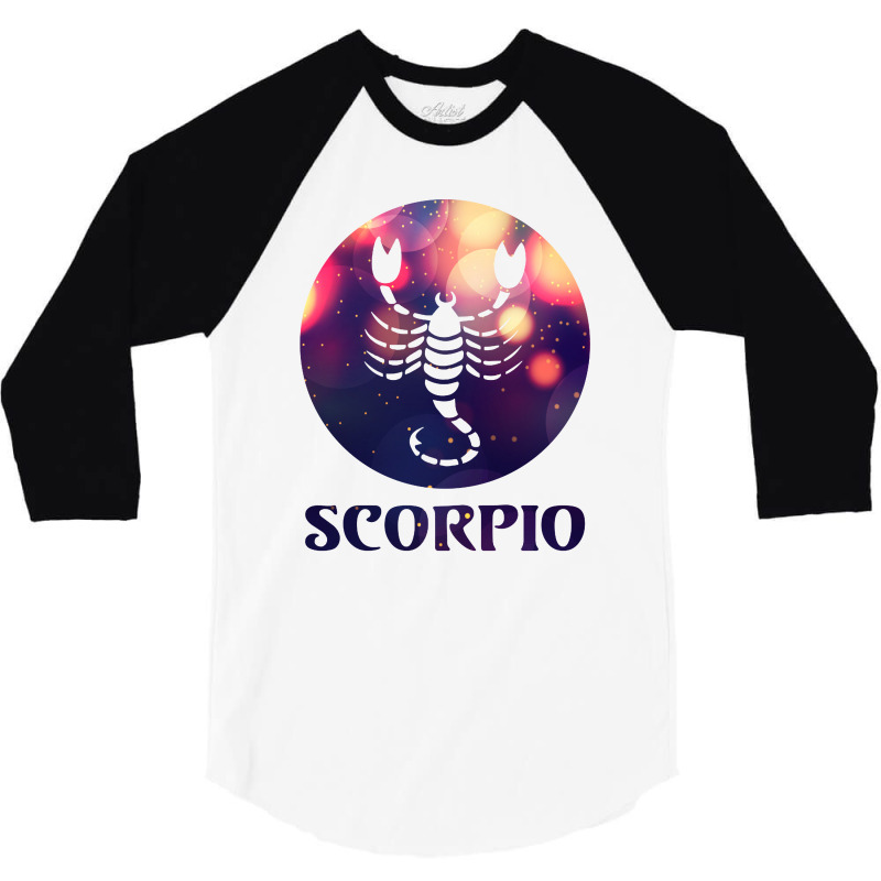 Scorpio Astrological Sign 3/4 Sleeve Shirt | Artistshot